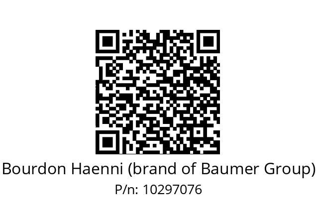   Bourdon Haenni (brand of Baumer Group) 10297076