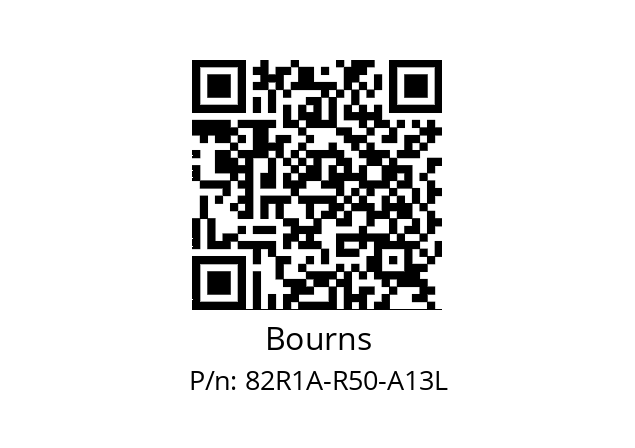   Bourns 82R1A-R50-A13L