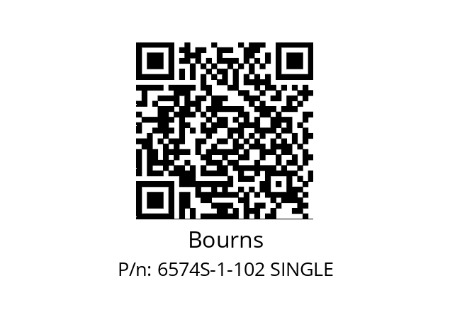   Bourns 6574S-1-102 SINGLE