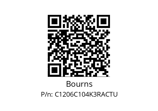   Bourns C1206C104K3RACTU