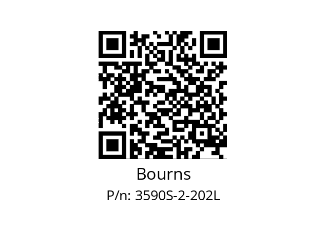   Bourns 3590S-2-202L