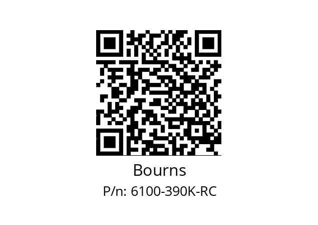   Bourns 6100-390K-RC