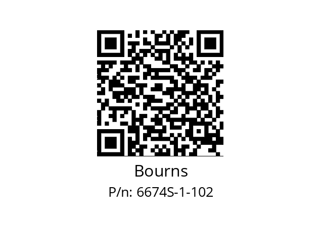   Bourns 6674S-1-102