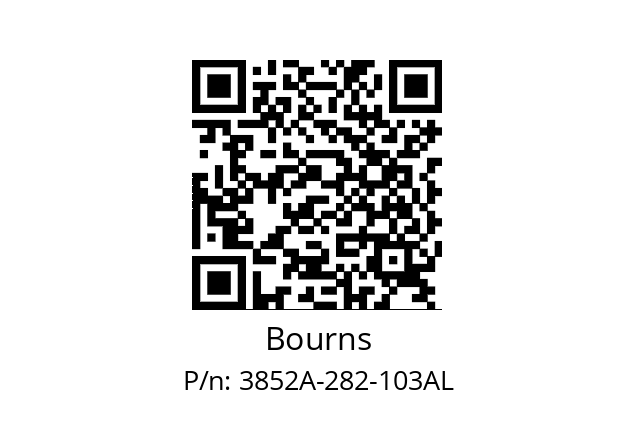   Bourns 3852A-282-103AL