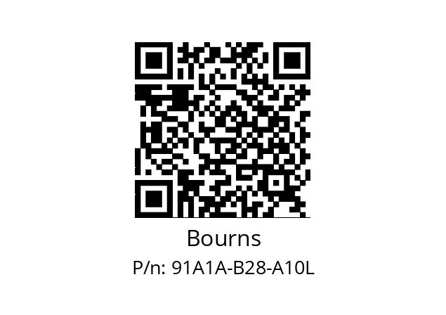   Bourns 91A1A-B28-A10L