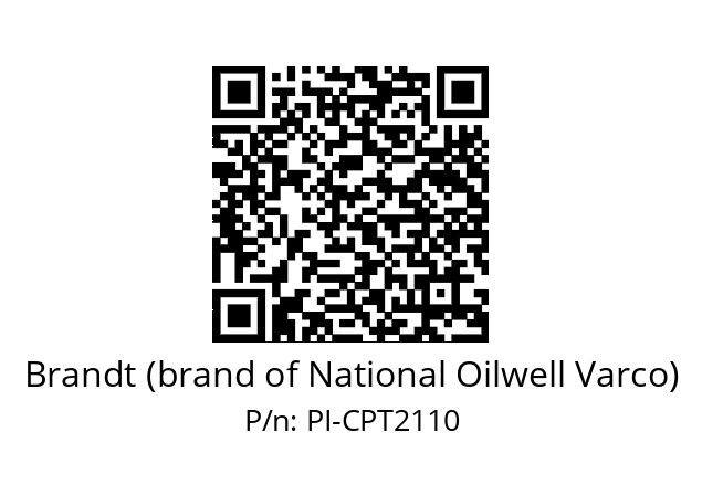   Brandt (brand of National Oilwell Varco) PI-CPT2110