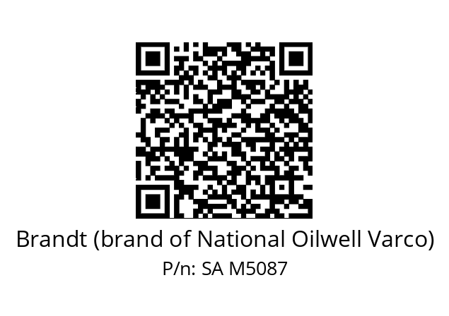   Brandt (brand of National Oilwell Varco) SA M5087