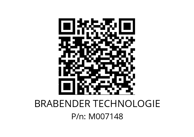   BRABENDER TECHNOLOGIE M007148