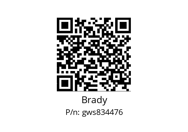   Brady gws834476