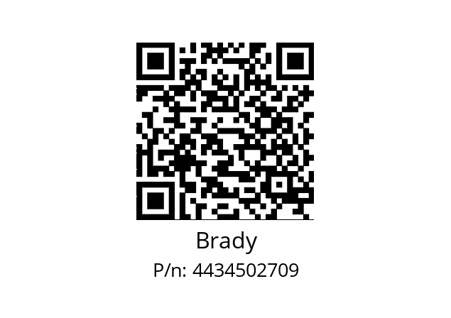   Brady 4434502709