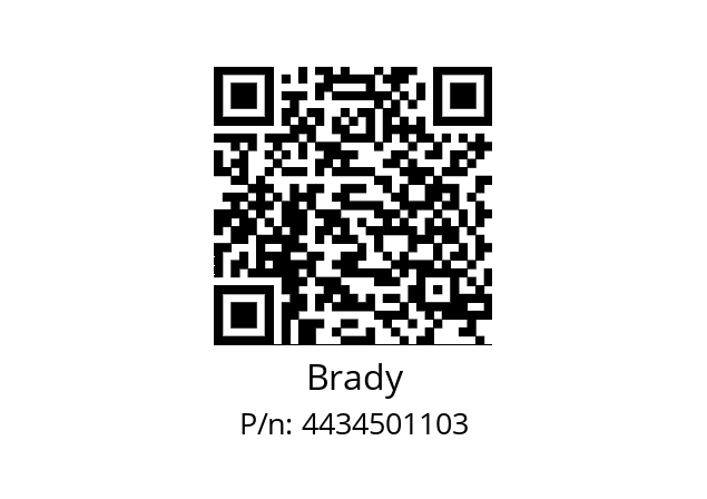   Brady 4434501103