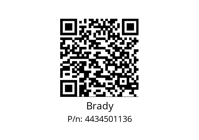   Brady 4434501136