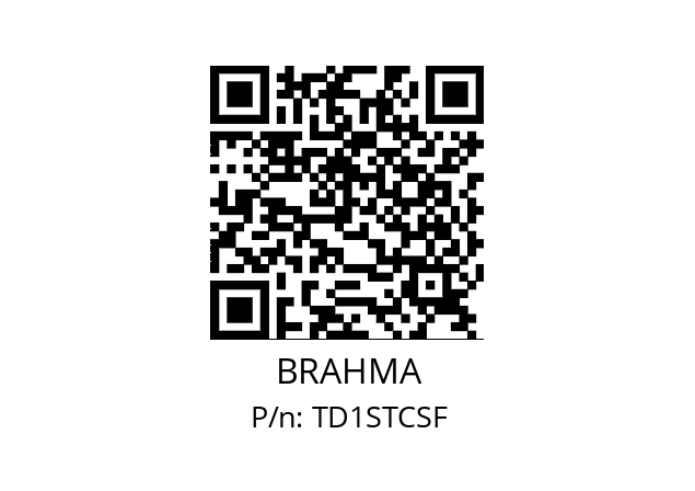   BRAHMA TD1STCSF