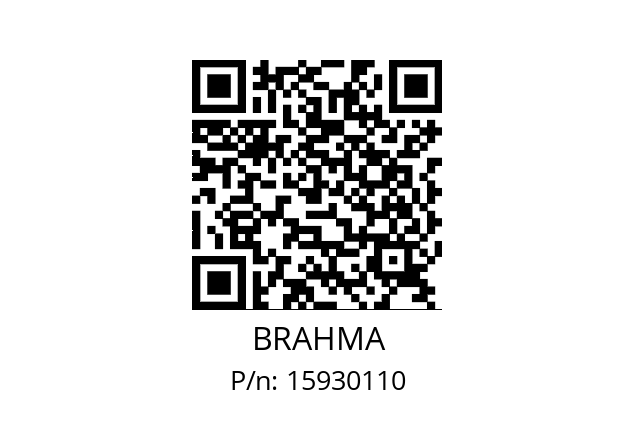   BRAHMA 15930110