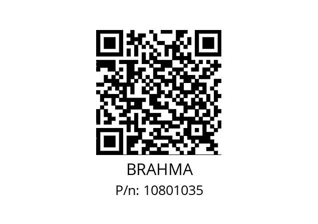   BRAHMA 10801035