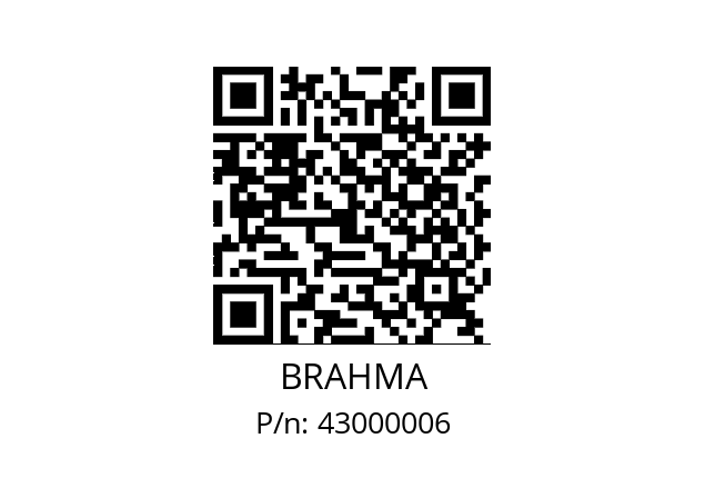   BRAHMA 43000006