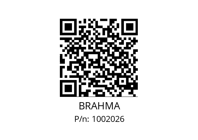   BRAHMA 1002026