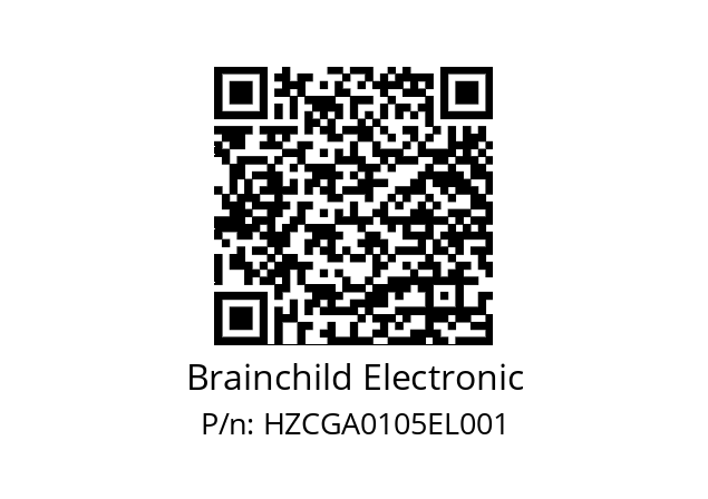   Brainchild Electronic HZCGA0105EL001