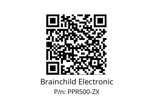   Brainchild Electronic PPR500-ZX