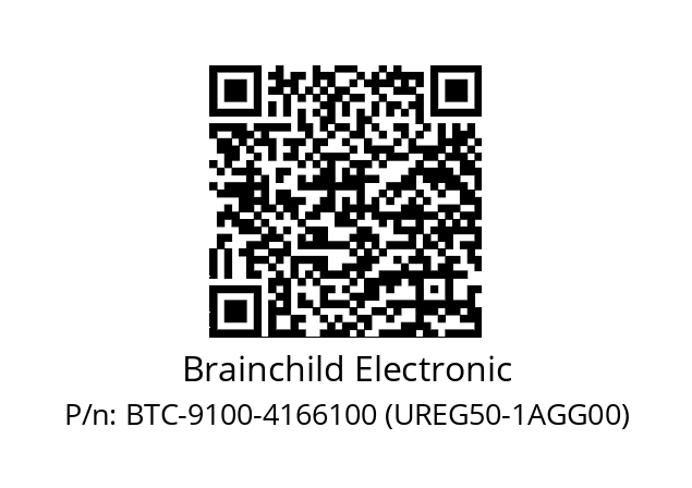   Brainchild Electronic BTC-9100-4166100 (UREG50-1AGG00)