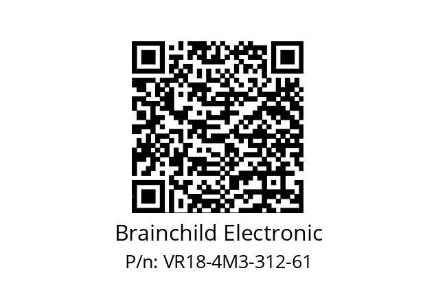   Brainchild Electronic VR18-4M3-312-61