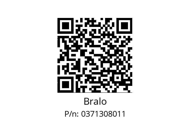   Bralo 0371308011