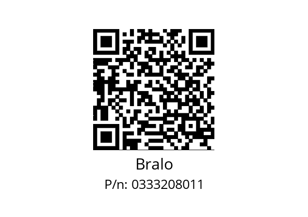   Bralo 0333208011