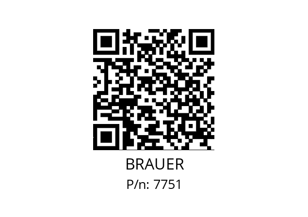   BRAUER 7751