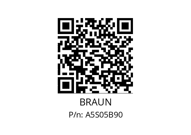   BRAUN A5S05B90