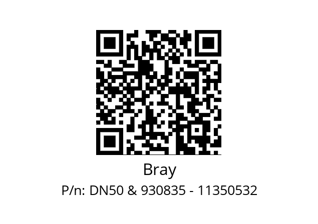   Bray DN50 & 930835 - 11350532