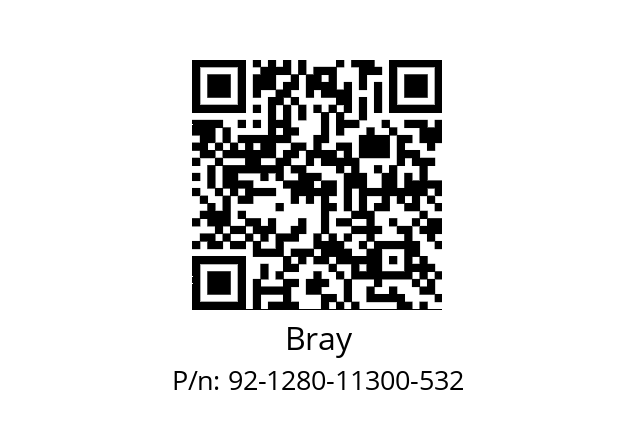   Bray 92-1280-11300-532