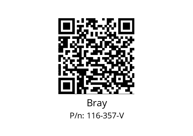   Bray 116-357-V