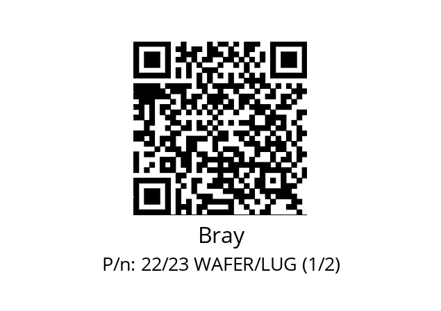   Bray 22/23 WAFER/LUG (1/2)