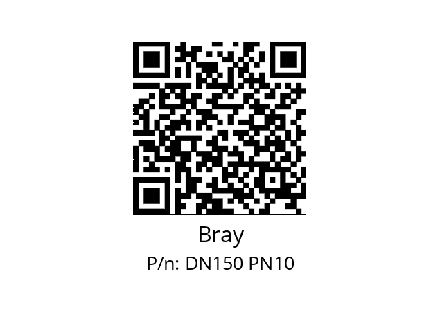   Bray DN150 PN10