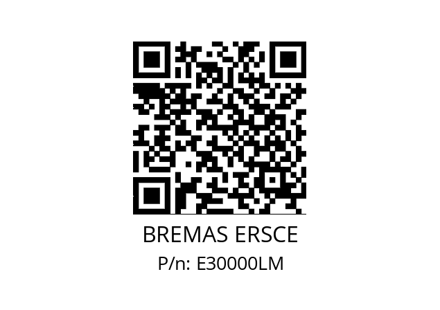   BREMAS ERSCE E30000LM