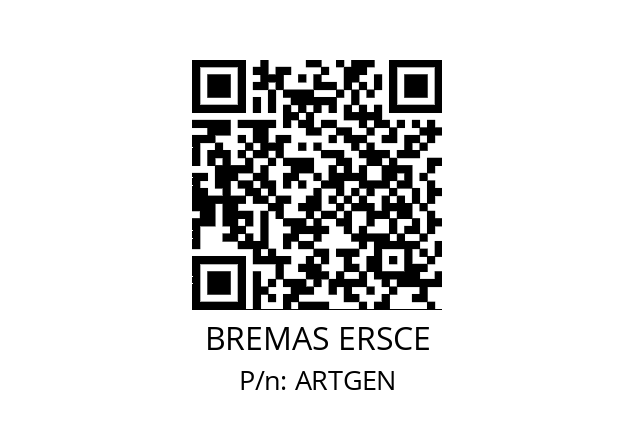   BREMAS ERSCE ARTGEN