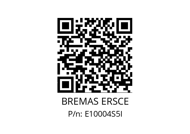   BREMAS ERSCE E10004S5I