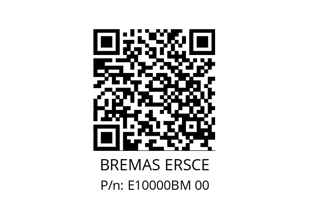   BREMAS ERSCE E10000BM 00