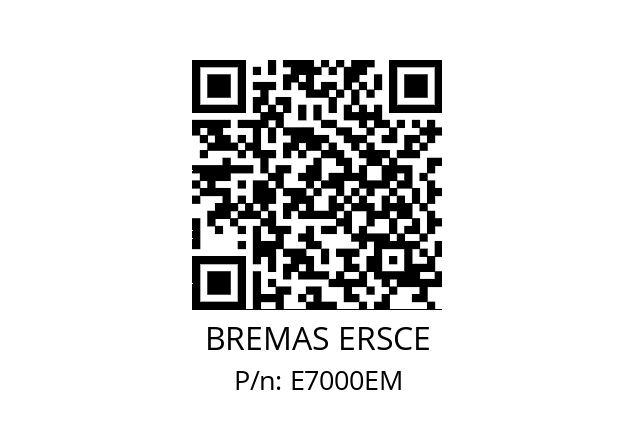   BREMAS ERSCE E7000EM