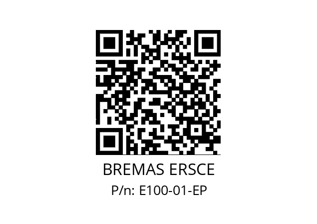   BREMAS ERSCE E100-01-EP