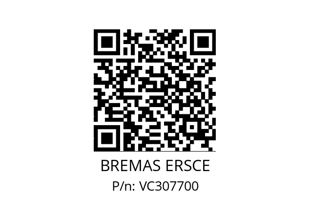   BREMAS ERSCE VC307700