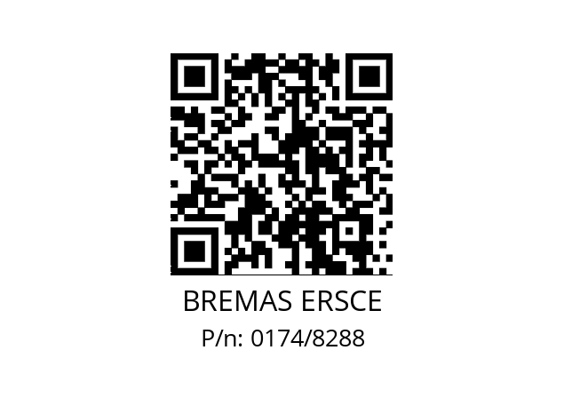   BREMAS ERSCE 0174/8288