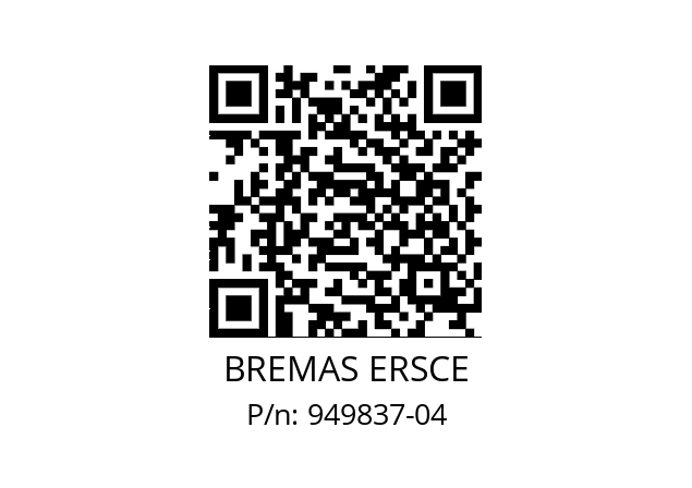   BREMAS ERSCE 949837-04