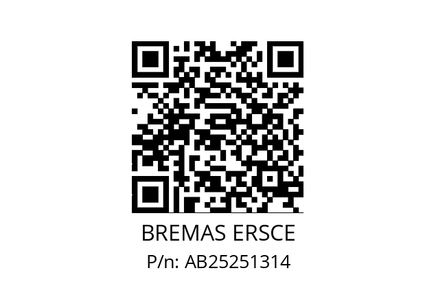   BREMAS ERSCE AB25251314