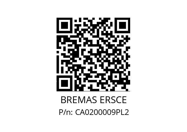   BREMAS ERSCE CA0200009PL2