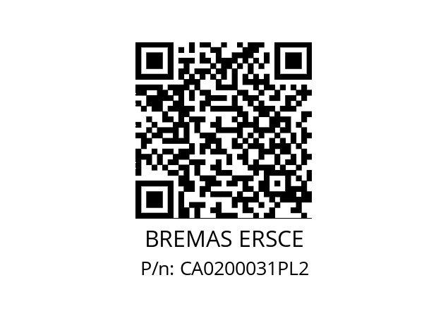   BREMAS ERSCE CA0200031PL2