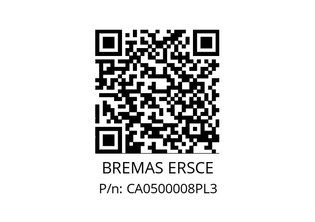   BREMAS ERSCE CA0500008PL3