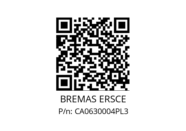   BREMAS ERSCE CA0630004PL3