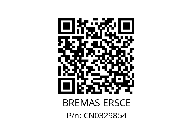   BREMAS ERSCE CN0329854