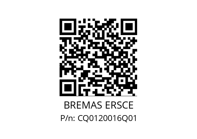   BREMAS ERSCE CQ0120016Q01